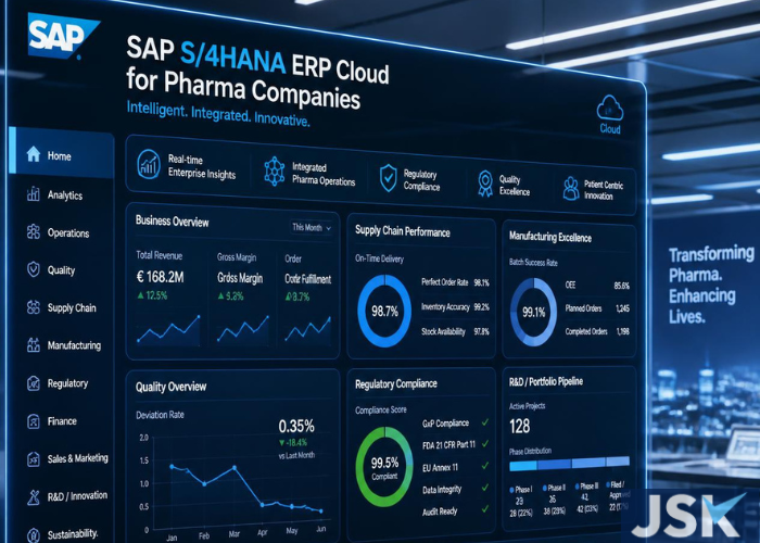 SAP S/4HANA Cloud ERP for Pharmaceutical Companies: A Complete Guide